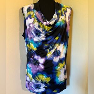 Worthington Sleeveless Cowl Neck Top